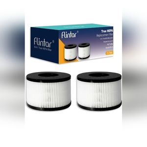 Flintar BS-03 H13 True HEPA Replacement Filter 2 Pack